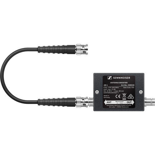 Sennheiser AB 4-GW Inline Antenna Booster, 558-626 MHz