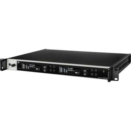 Sennheiser EM 6000 Dante Two-Channel Digital Wireless Receiver (US: 470 to 714 MHz)