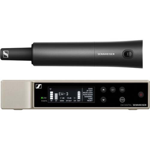 Sennheiser EW-D SKM-S BASE SET Digital Wireless Handheld Microphone System No Mic Capsule (Q1-6: 470 to 526 MHz)