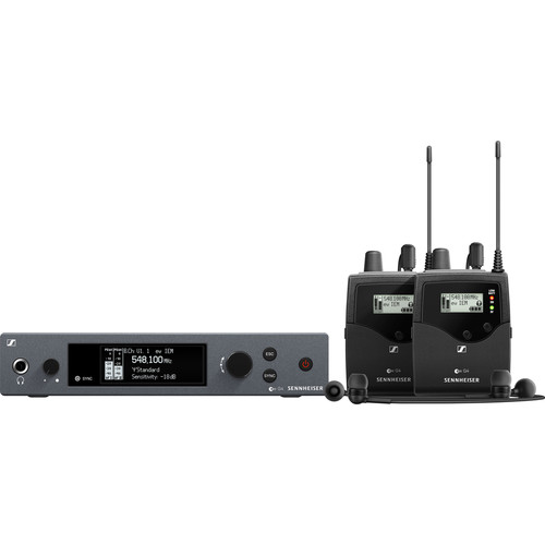 Sennheiser ew IEM G4-Twin Wireless Monitor System Kit (A1: 470 to 516 MHz)