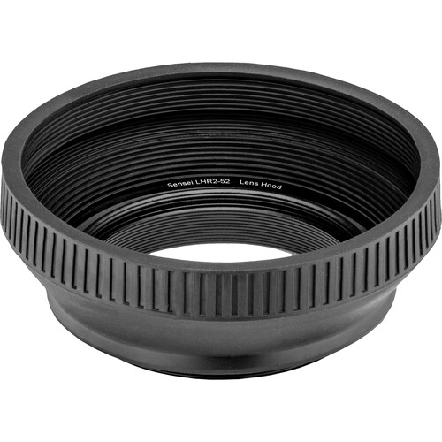 Sensei Collapsible Rubber Lens Hood II (Standard 52mm)