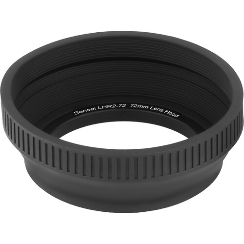 Sensei Collapsible Rubber Lens Hood II (Standard 72mm)