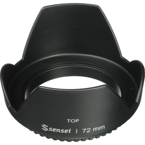 Sensei 72mm Screw-on Tulip Lens Hood LHSC-72 B&H Photo Video