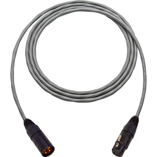 Sescom P/DXLM-F 3-Pin XLR Male to 3-Pin XLR Female Digital Audio Plenum Cable (100')