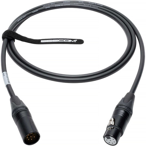 Sescom 6-Pin Switchcraft-Style 6-Pin XLR Male to Female for RS-702 and RS-602 Belt Packs (150')