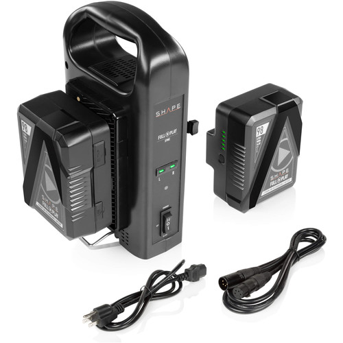 SHAPE Full Play 2 Battery Kit with 2-Bay Vertical Charger (Gold&nbspMount)