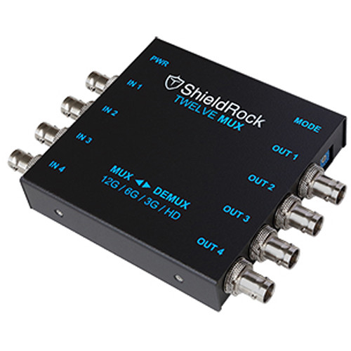 ShieldRock TWELVE MUX 12G-SDI Mux/DeMux Converter SRBMC-TWLVMUX