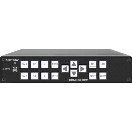 Shinybow 2 x 1 HDMI PiP/PoP Selector Switch Scaler