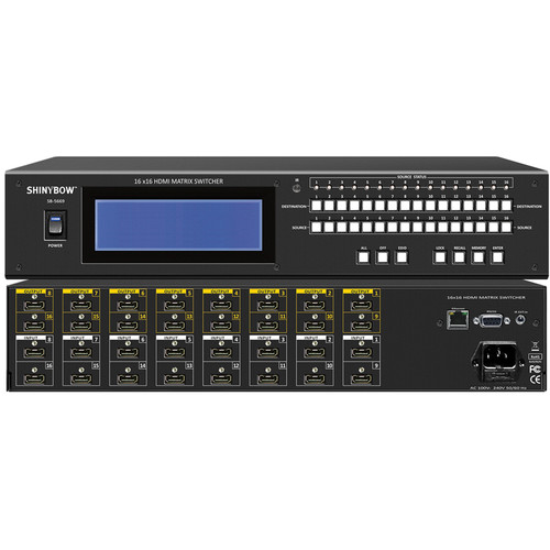 Shinybow 16 x 16 HDMI Matrix Routing Swi