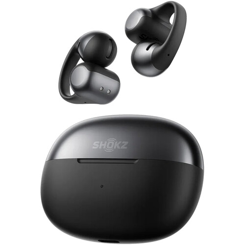 SHOKZ OpenDots ONE Wireless Open-Ear Clip-On Earbuds (Black)