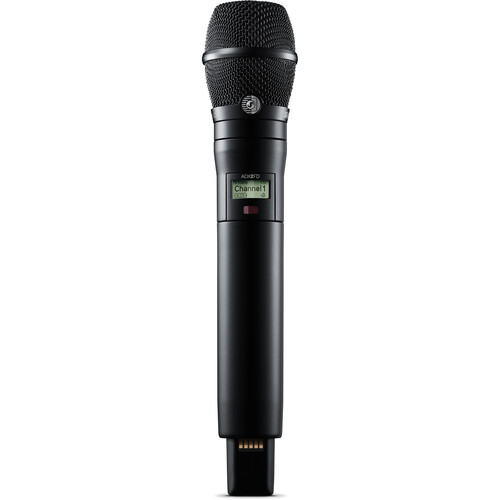 Shure ADX2FD/K11B Digital Handheld Wireless Microphone Transmitter with KSM11B Capsule (G57: 470 to 616 MHz Black)