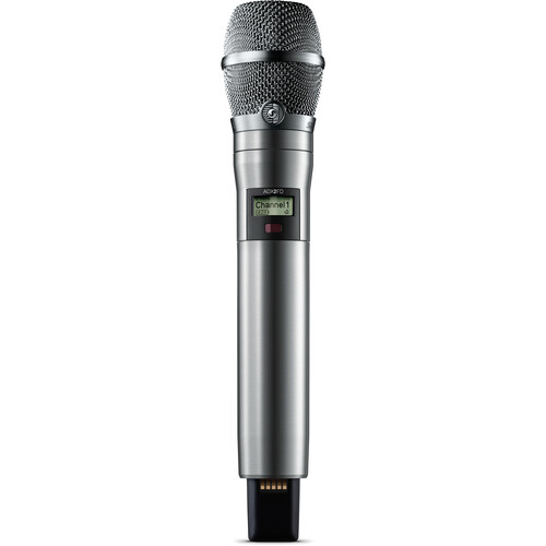 Shure ADX2FD/K11N Digital Handheld Wireless Microphone Transmitter with KSM11N Capsule (G57: 470 to 616 MHz Nickel)