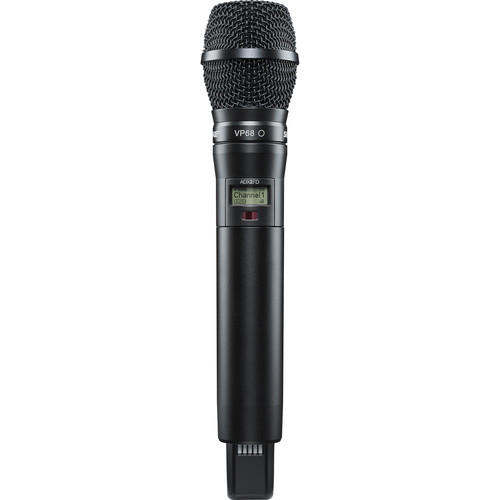 Shure ADX2FD/VP68 Digital Handheld Wireless Microphone Transmitter with VP68 Capsule (G57: 470 to 616 MHz)