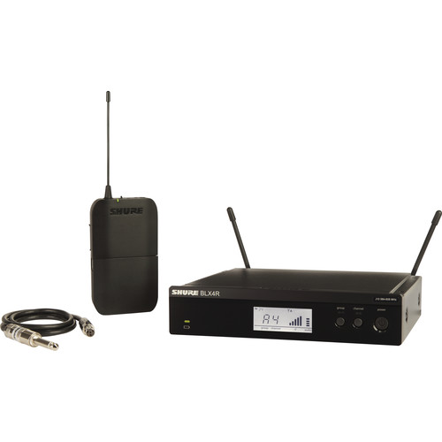 Shure BLX14R Rackmount Wireless Guitar System (H9: 512 to 542 MHz)