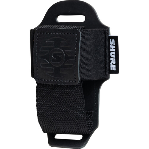 Shure by Gator Wireless Bodypack Transmitter Pouch (Black Leather)