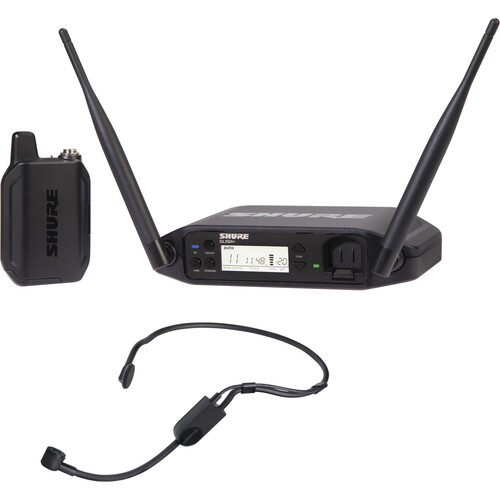 Shure GLXD14+ Dual-Band Wireless Headset System (Z3: 2.4 5.8 GHz)