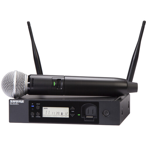 Shure GLXD24R+ Dual-Band Wireless Vocal