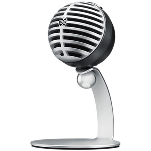Shure MOTIV MV5 Cardioid USB/Lightning Microphone for Computers and iOS Devices (Old Packaging Gray/Black Foam)