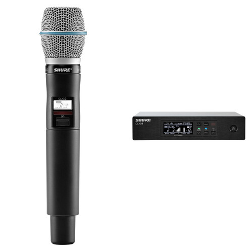 Shure QLXD24/B87A Digital Wireless Handh