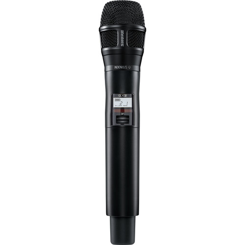 Shure QLXD2/N8S Digital Handheld Wireless Microphone Transmitter with Nexadyne 8/S Supercardioid Capsule (V50: 174 to 216 MHz)