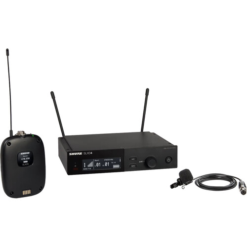 Shure SLXD14/85M Digital Wireless Cardioid Lavalier Microphone System (H55: 514 to 558 MHz)
