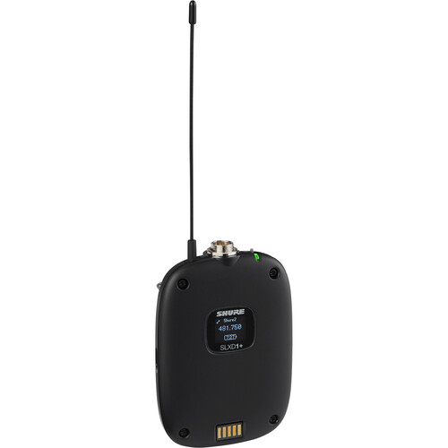 Shure SLXD1+ Digital Wireless Bodypack Transmitter (G57: 470 to 608 MHz)