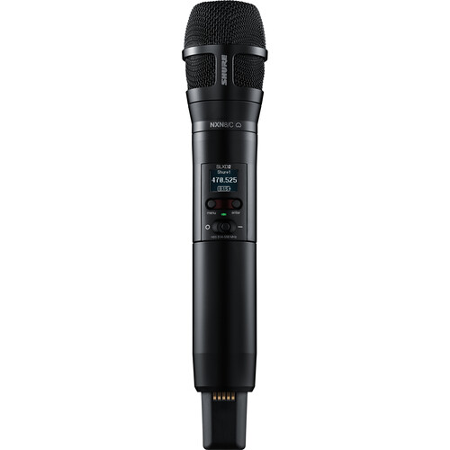 Shure SLXD2/N8C Digital Wireless Handheld Microphone Transmitter with Nexadyne 8/C Cardioid Capsule (J52: 558 to 602 + 614 to 616 MHz)