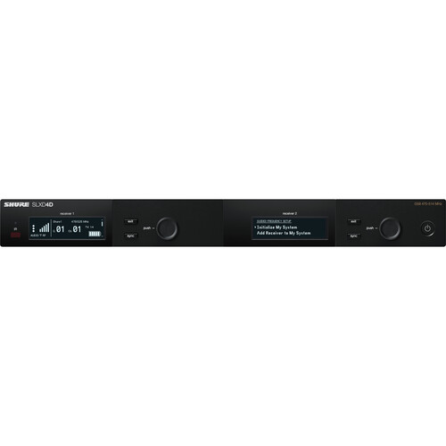 Shure SLXD4D Dual-Channel Digital Wirele