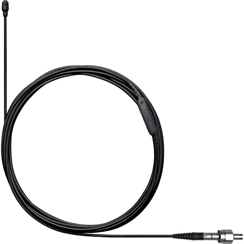 Shure TwinPlex TL47 Omnidirectional Lavalier Microphone with LEMO 6-Pin Connector and Accessories (Black)