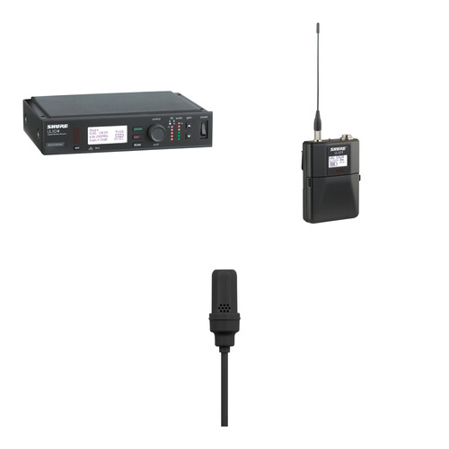 Shure ULXD Lavalier UHF Wireless Kit (UL4 Microphone H50: 534 to 598 MHz)