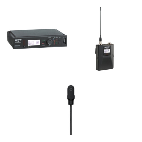 Shure ULXD Lavalier UHF Wireless Kit (MX150/) Microphone H50: 534 to 598 MHz)