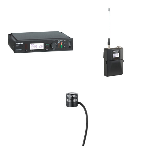 Shure ULXD4 Digital Low-Profile Wireless Cardioid Lavalier Microphone System (H50: 534 to 598 MHz)