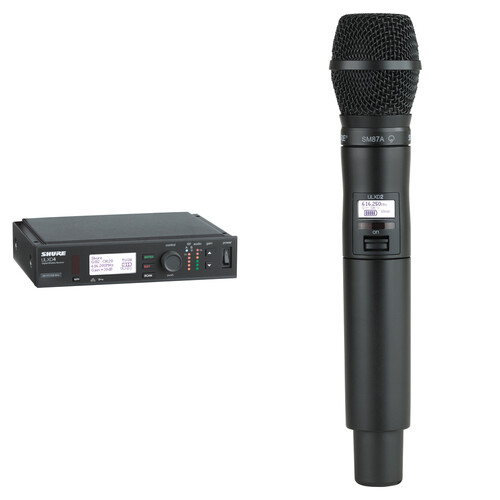 Shure ULXD24/SM87A Handheld Wireless System (Band H50)