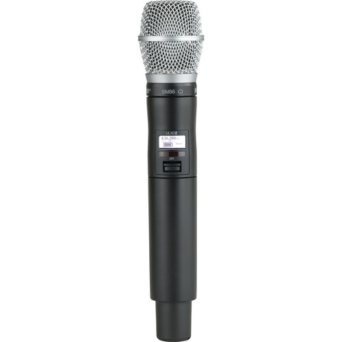 Shure ULXD2/SM86 VHF Digital Handheld Wireless Microphone Transmitter with SM86 Capsule (V50: 174 to 216 MHz)