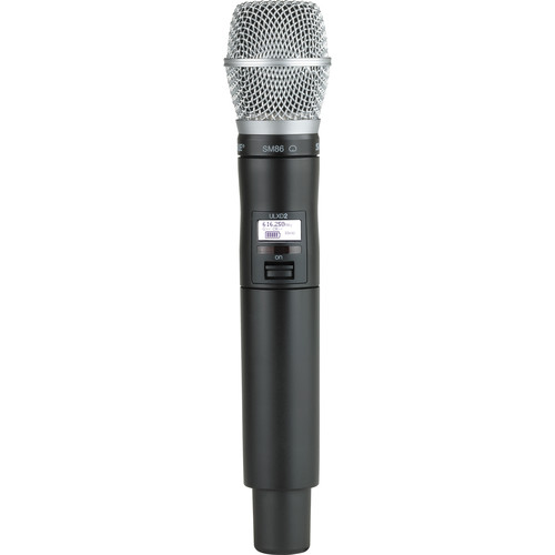 Shure ULXD2/SM86 Digital Handheld Wireless Microphone Transmitter with SM86 Capsule (X52: 902 to 928 MHz)