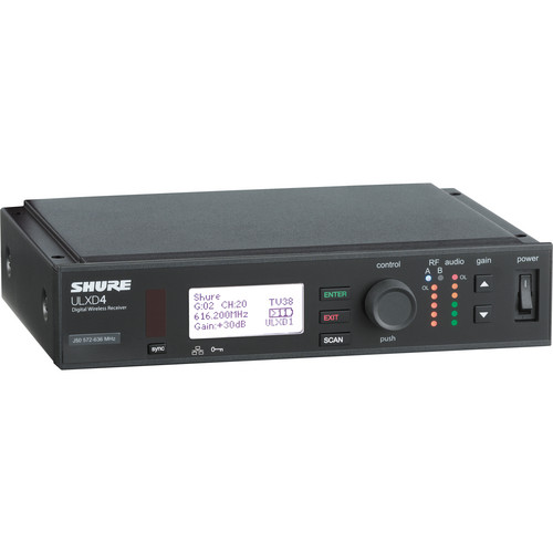 Shure ULXD4 Single-Channel Digital Wirel