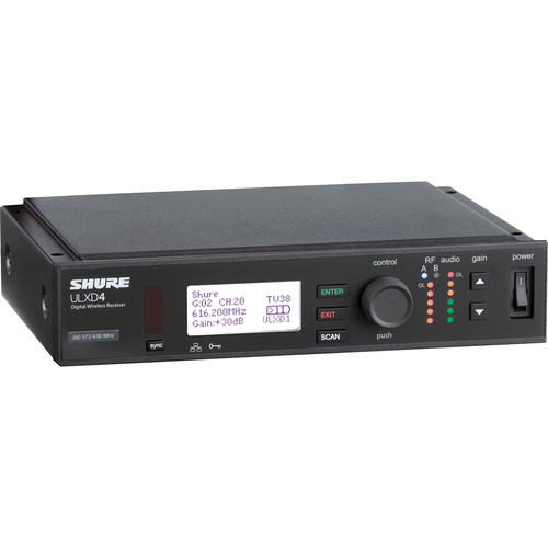 Shure ULXD4 Single-Channel Digital Wirel