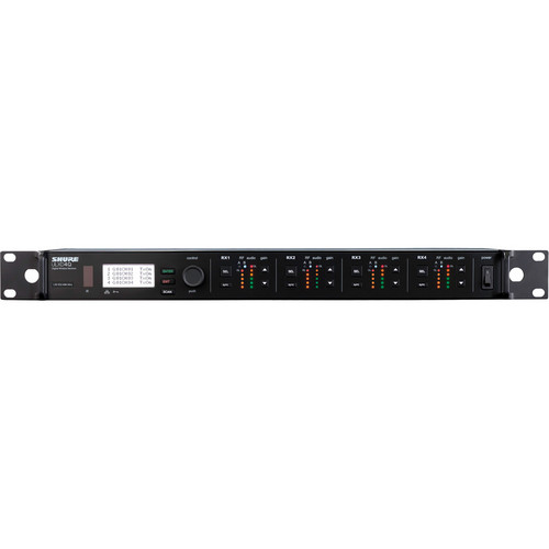 Shure ULXD4Q Quad-Channel Digital Wirele