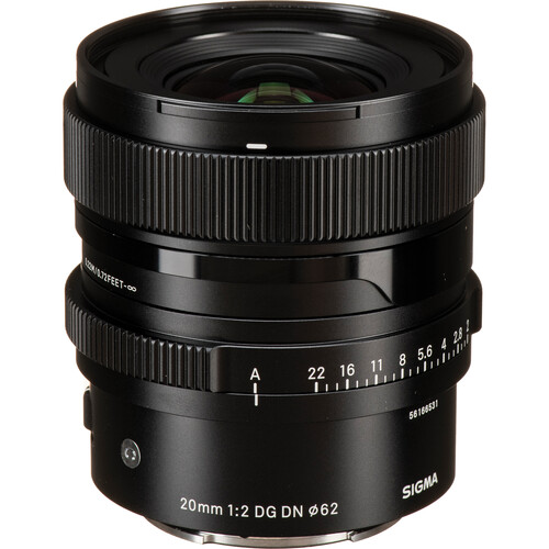 Sigma 20mm f/2 DG DN Contemporary Lens f