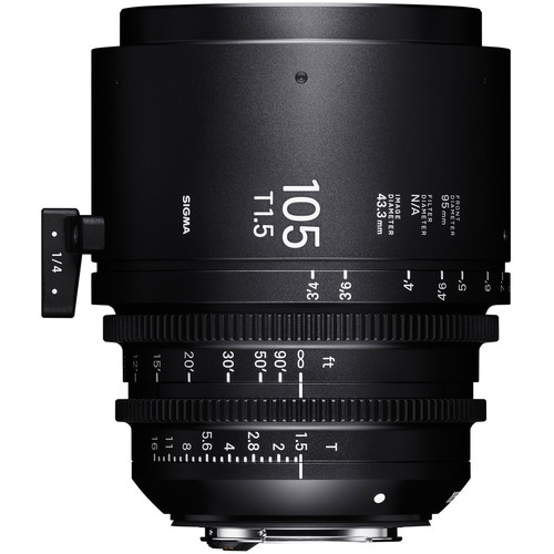 Sigma 105mm T1.5 FF EF Mount Fully Lumin