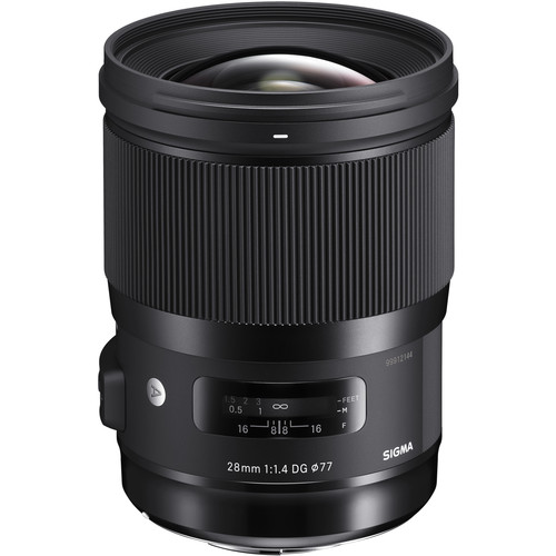 Sigma 28mm f/1.4 DG HSM Art Lens for Sig