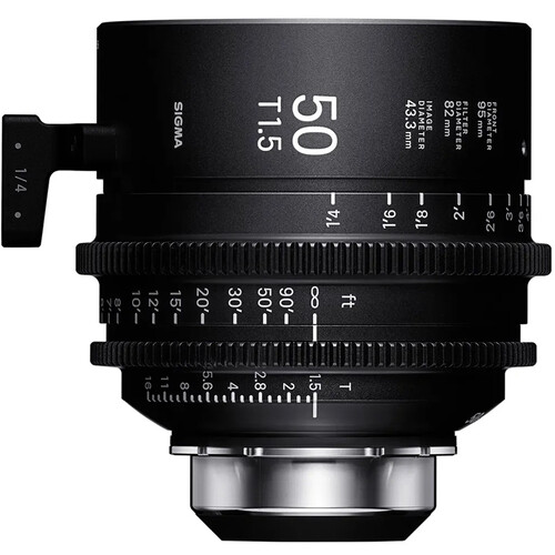 Sigma 50mm T1.5 Fully Luminous FF High-Speed Cine Prime with /i Technology (PL Mount Meters)