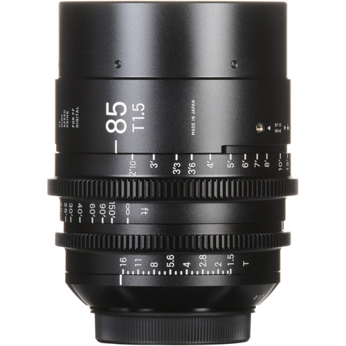 Sigma 85mm T1.5 FF High-Speed Prime (EF
