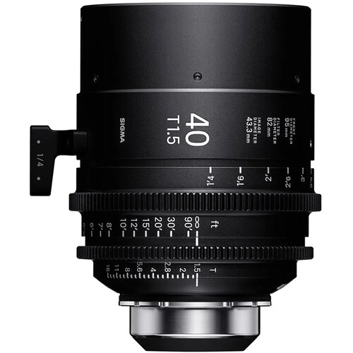 Sigma 40mm T1.5 Fully Luminous FF High-Speed Cine Prime with /i Technology (PL Mount Meters)