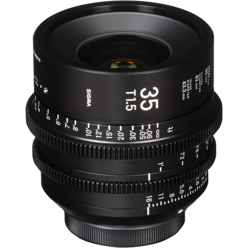 Sigma 35mm T1.5 FF High-Speed Prime (E-M