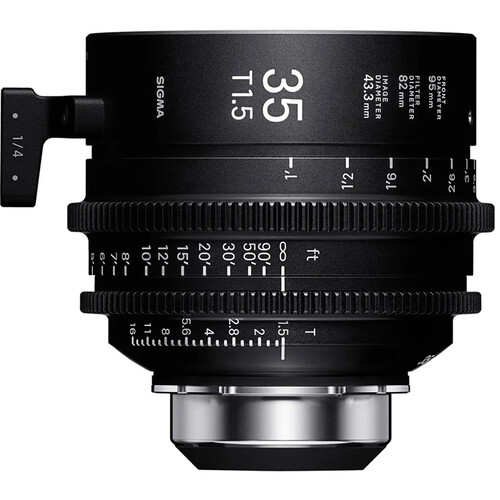 Sigma 35mm T1.5 Fully Luminous FF High-Speed Cine Prime with /i Technology (PL Mount Meters)