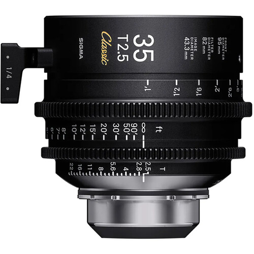 Sigma 35mm T2.5 FF Classic Cine Prime with /i Technology (PL Mount Meters)