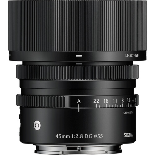 Sigma 45mm f/2.8 DG Contemporary Lens (Sony E Black)