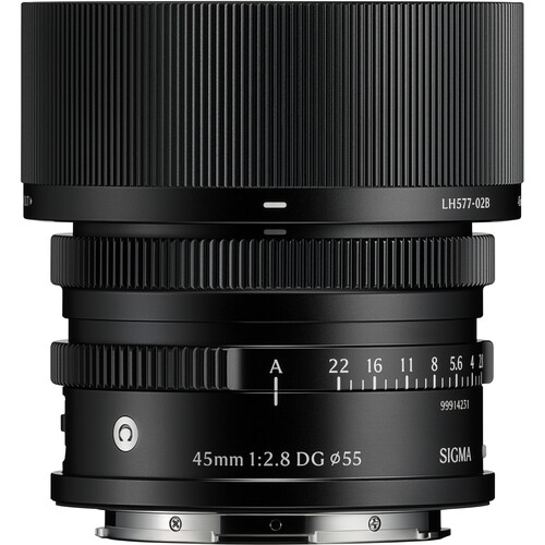 Sigma 45mm f/2.8 DG Contemporary Lens (L-Mount Black)