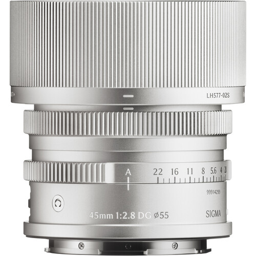 Sigma 45mm f/2.8 DG Contemporary Lens (L-Mount Silver)